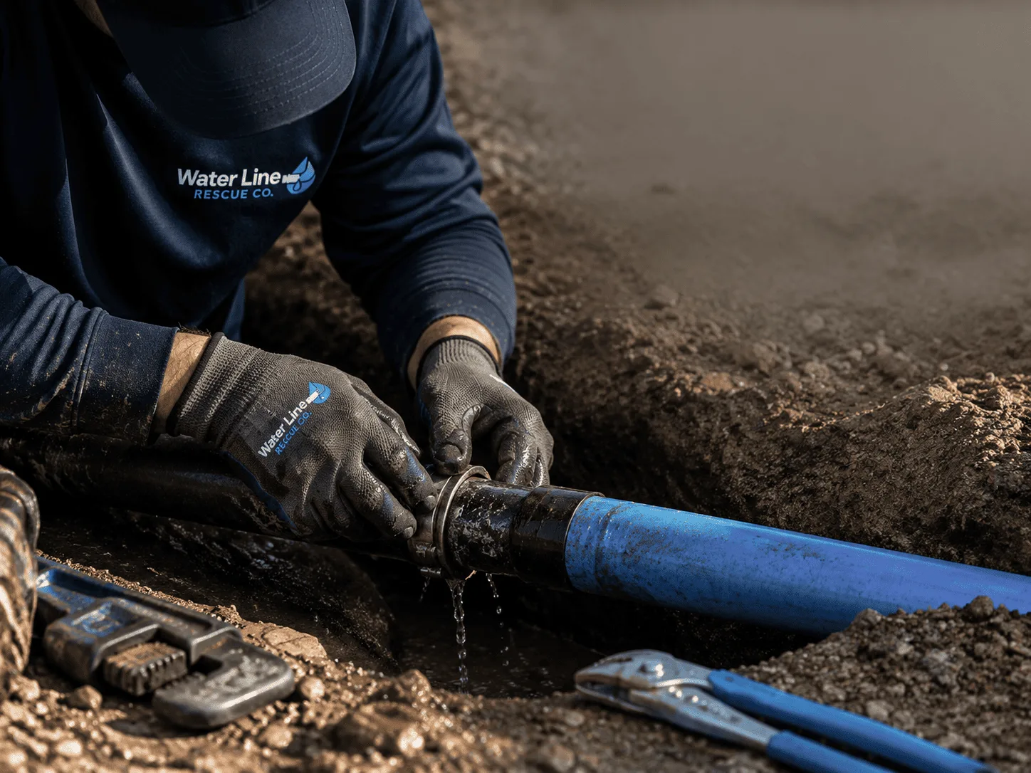 Why choose Water Line Repair in Waurika, OK